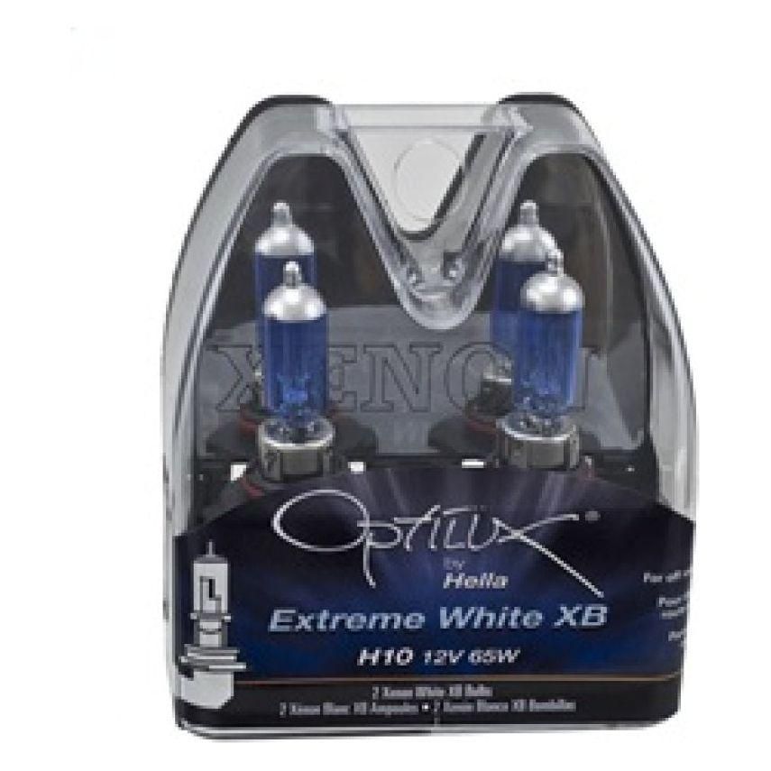 Hella H10 12V 65W Xen White Bulb (Pair) - SMINKpower Performance Parts HELLAH71071012 Hella