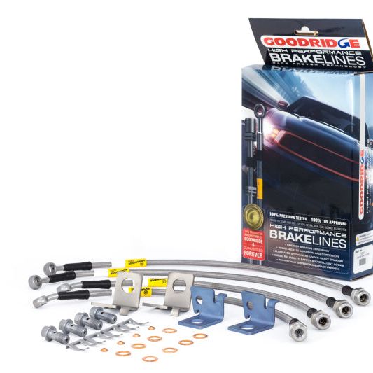 Goodridge 05 Corvette C6 Brake Lines-Brake Line Kits-Goodridge-GRI12290-SMINKpower Performance Parts