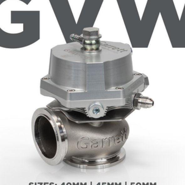 Garrett GVW-40 40mm Wastegate Kit - Silver - SMINKpower Performance Parts GRT908827-0004 Garrett