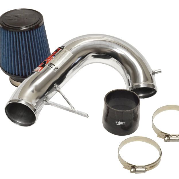 Injen 17-19 Audi A4 2.0T Polished Cold Air Intake - SMINKpower Performance Parts INJSP3087P Injen