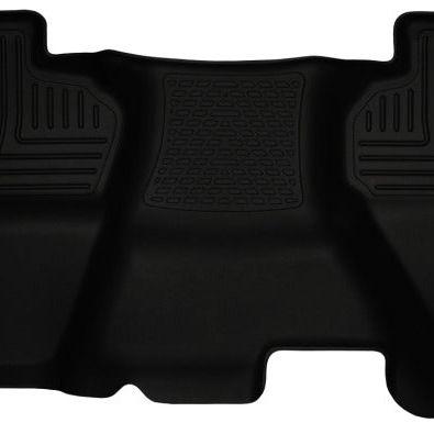 Husky Liners 14 Chevrolet Silverado/14 GMC Sierra 1500 Weatherbeater Black 2nd Seat Floor Liner-Floor Mats - Rubber-Husky Liners-HSL19241-SMINKpower Performance Parts