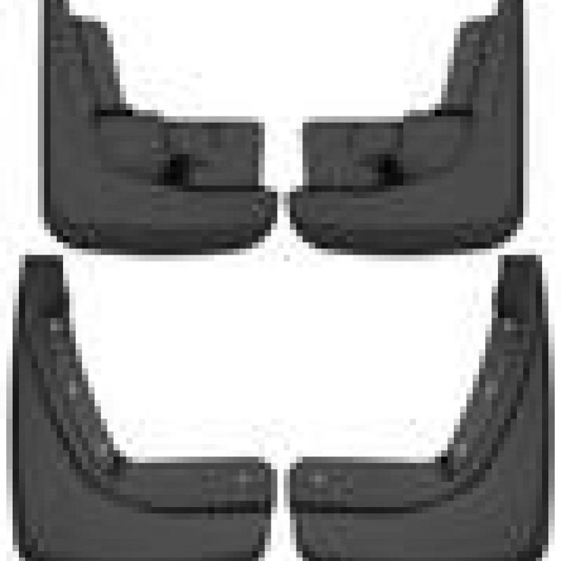 Husky Liners 20-21 Ford Explorer Front and Rear Mud Guard Set - Black - SMINKpower Performance Parts HSL58506 Husky Liners
