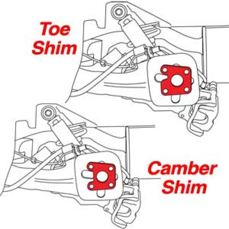 SPC Performance Fiat Rear Camber and Toe Shim Set (24 Shims)-Alignment Kits-SPC Performance-SPC71770-SMINKpower Performance Parts