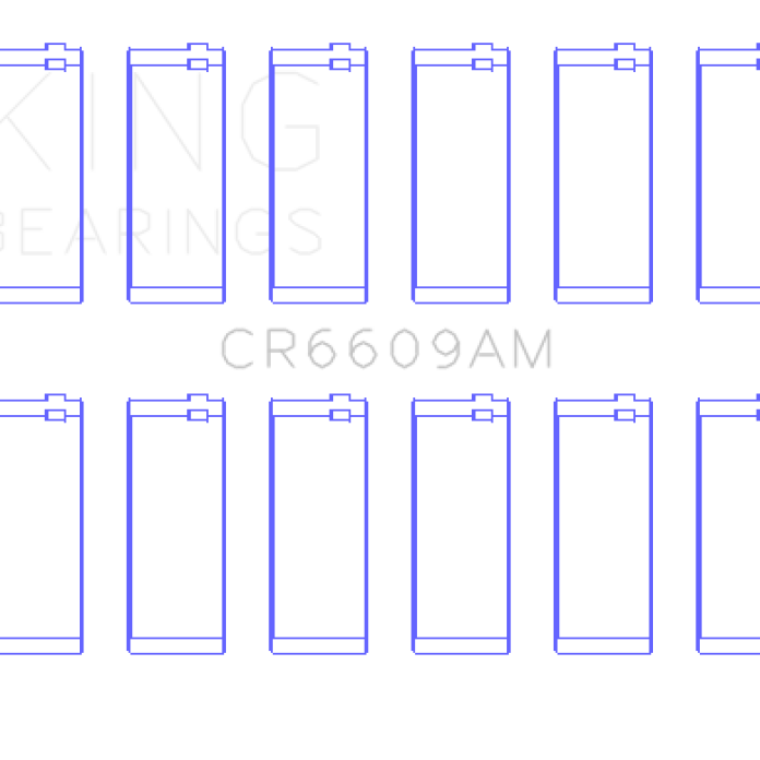 King BMW M30/M32/B35 Performance Rod Bearing Set-Bearings-King Engine Bearings-KINGCR6609AM-SMINKpower Performance Parts