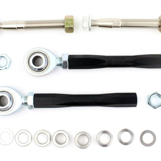 SPL Parts 2009+ Nissan 370Z Front Outer Tie Rod Ends Adjustable for Bumpsteer - SMINKpower Performance Parts SPPSPL TRE Z34 SPL Parts