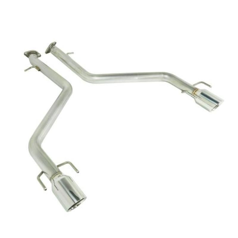 Remark 14-16 Lexus IS250/IS300/IS350 Axle-Back Exhaust w/ Titanium Stainless Double Wall Tip - SMINKpower Performance Parts REMRO-TTE2-D Remark
