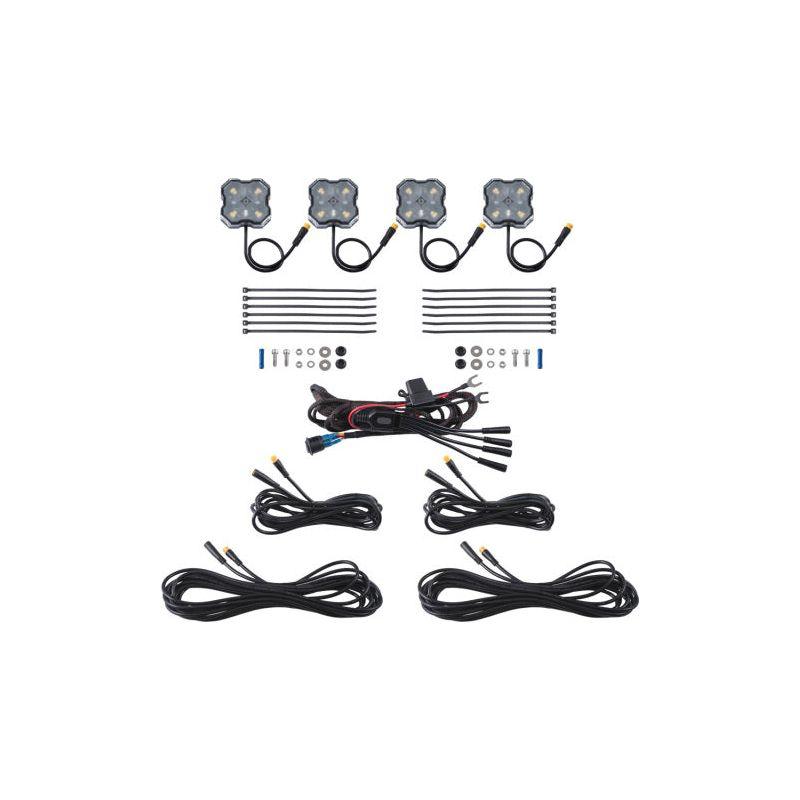 Diode Dynamics Stage Series Single Color LED Rock Light - White Diffused M8 (4-pack) - SMINKpower Performance Parts DIODD7442 Diode Dynamics