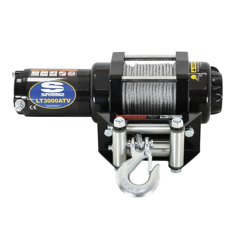 Superwinch 3000 LBS 12V DC 3/16in x 50ft Steel Rope LT3000 Winch - SMINKpower Performance Parts SUW1130220 Superwinch