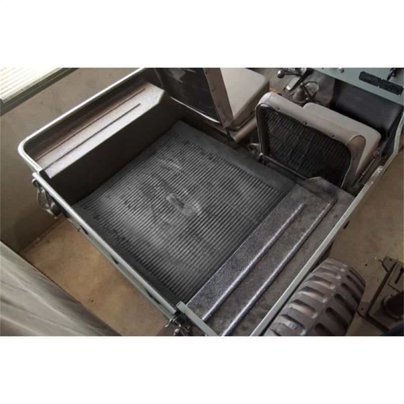 Rugged Ridge Floor Liner Cargo Black 1946-1981 Willys UNIVERSAL / Truck / Station Wagon-Floor Mats - Rubber-Rugged Ridge-RUG13601.03-SMINKpower Performance Parts