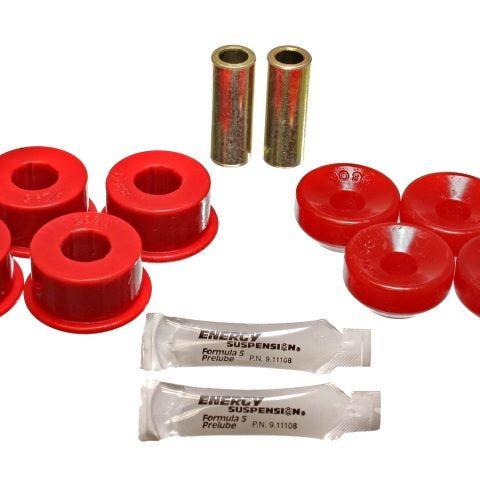 Energy Suspension 90-97 Honda Accord/Odyssey / 92-01 Prelude Red Front Shock Upper and Lower Bushing-Bushing Kits-Energy Suspension-ENG16.8106R-SMINKpower Performance Parts