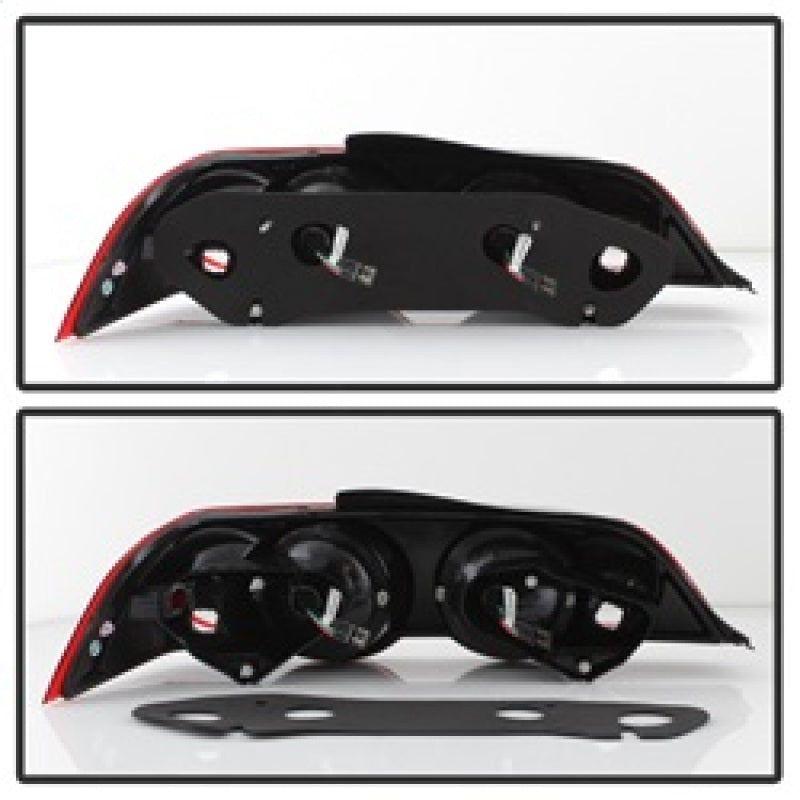 Spyder Acura RSX 02-04 LED Tail Lights Red Clear ALT-YD-ARSX02-LED-RC - SMINKpower Performance Parts SPY5000385 SPYDER