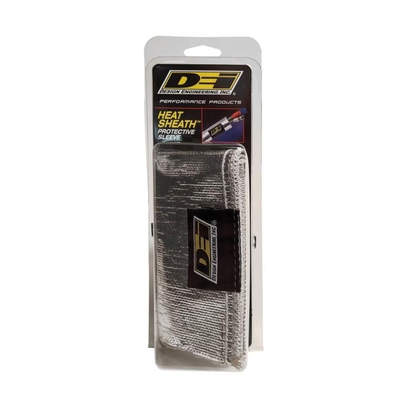 DEI Heat Sheath 1-1/2in I.D. x 3ft - Aluminized Sleeving - Sewn Edge - SMINKpower Performance Parts DEI10420 DEI