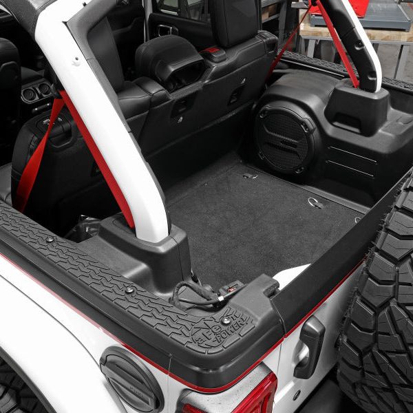 aFe 18-22 Jeep Wrangler JL (4-Door Models w/ 3-Piece Hard-Top Only) Terra Guard Tub Rail Covers - SMINKpower Performance Parts AFE79-25001 aFe