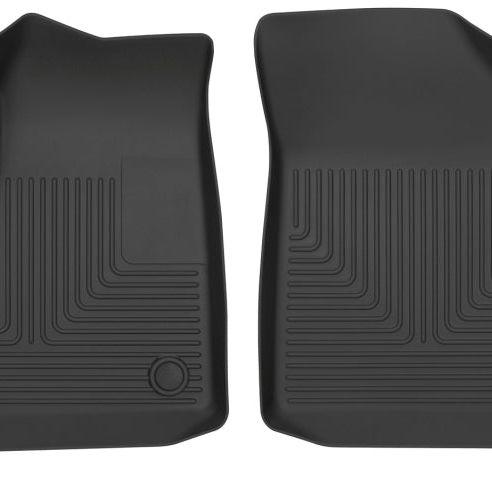 Husky Liners 2018 Buick Enclave WeatherBeater Black Front Floor Liners-Floor Mats - Rubber-Husky Liners-HSL13251-SMINKpower Performance Parts