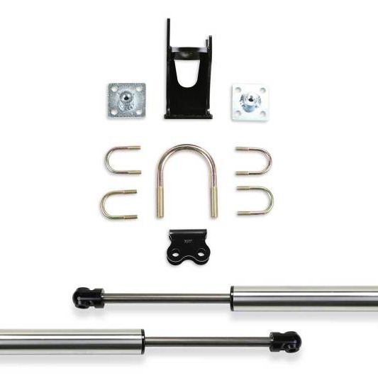 Fabtech 05-21 Ford F250/350 4WD Dual Steering Stabilizer System (Opposing Style) w/DL 2.25 Shocks - SMINKpower Performance Parts FABFTS220512 Fabtech