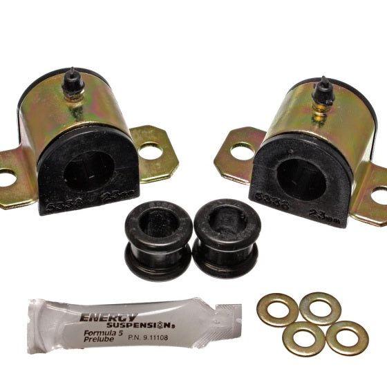 Energy Suspension 92-01 Honda Prelude Black 23mm Front Sway Bar Bushings (Sway Bar end link bushings-Bushing Kits-Energy Suspension-ENG16.5122G-SMINKpower Performance Parts