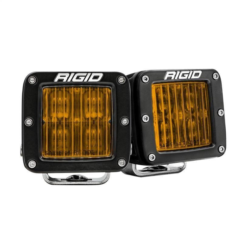 Rigid Industries D-Series PRO SAE Fog Yellow Pair - SMINKpower Performance Parts RIG504816 Rigid Industries