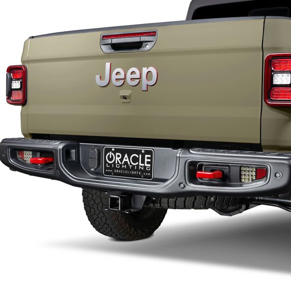 Oracle Rear Bumper LED Reverse Lights for Jeep Gladiator JT w/ Plug & Play Harness - 6000K - SMINKpower Performance Parts ORL5881-504 ORACLE Lighting