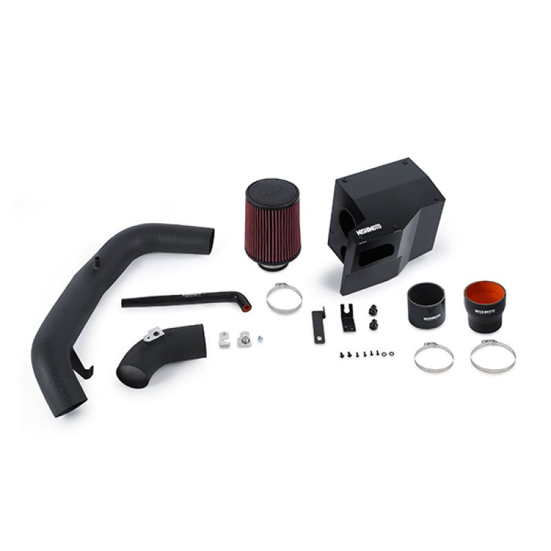 Mishimoto 13-16 Ford Focus ST 2.0L Performance Air Intake Kit - Wrinkle Black-Cold Air Intakes-Mishimoto-MISMMAI-FOST-13WBK-SMINKpower Performance Parts