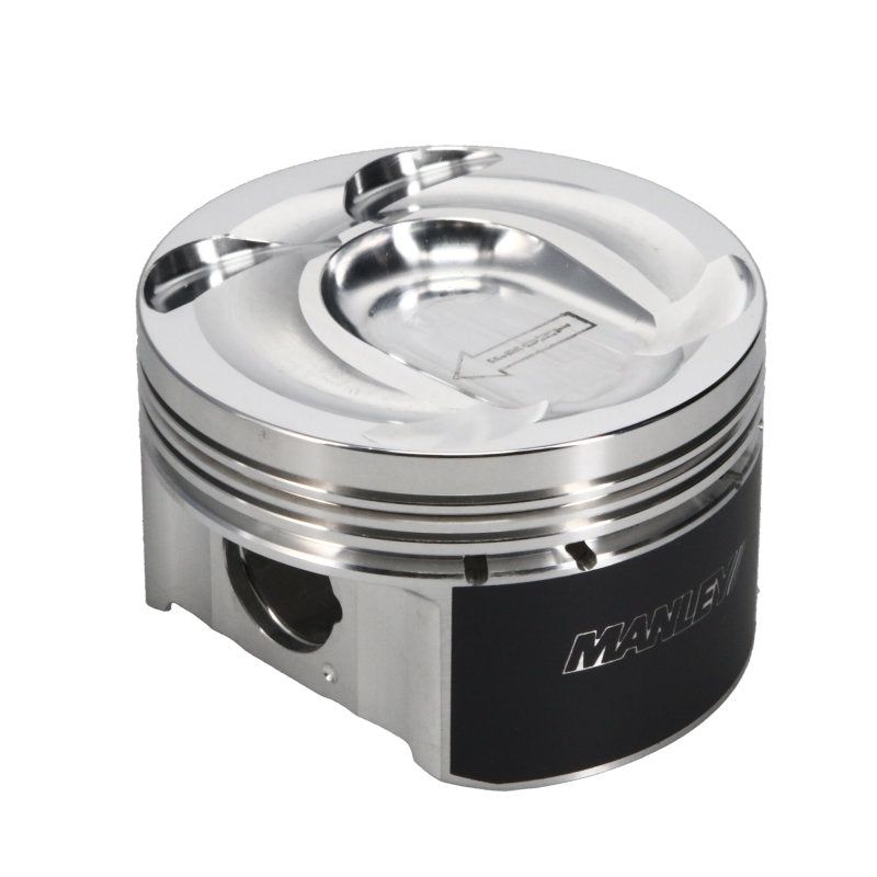 Manley Ford 2.0L EcoBoost 87.5mm STD Size Bore 9.3:1 Dish Piston Set-Piston Sets - Forged - 4cyl-Manley Performance-MAN636000C-4-SMINKpower Performance Parts
