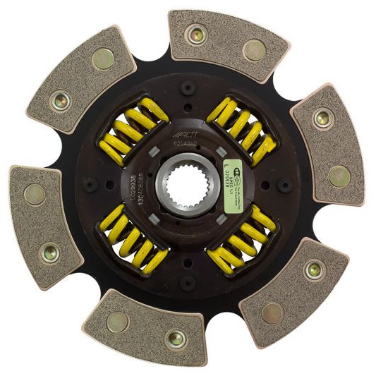 ACT 2002 Honda Civic 6 Pad Sprung Race Disc-Clutch Discs-ACT-ACT6214510-SMINKpower Performance Parts