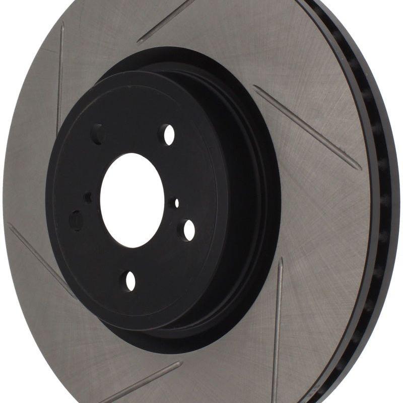 StopTech Power Slot 05-08 LGT Front Right Slotted Rotor-Brake Rotors - Slotted-Stoptech-STO126.47024SR-SMINKpower Performance Parts