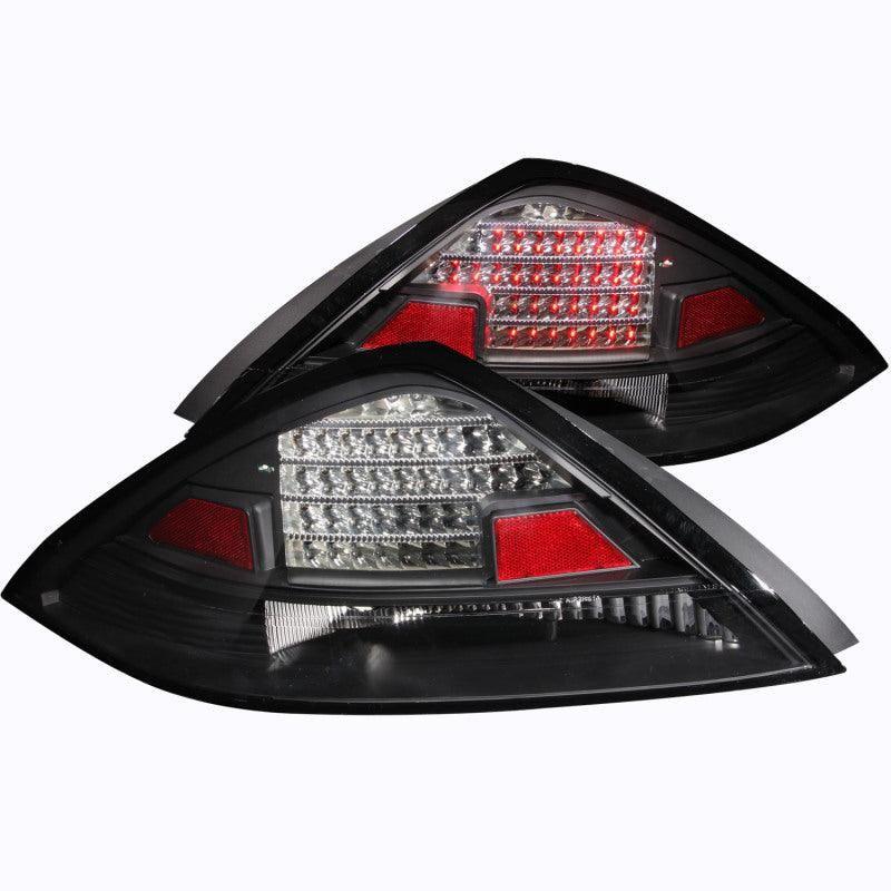 ANZO 2003-2005 Honda Accord LED Taillights Black - SMINKpower Performance Parts ANZ321029 ANZO