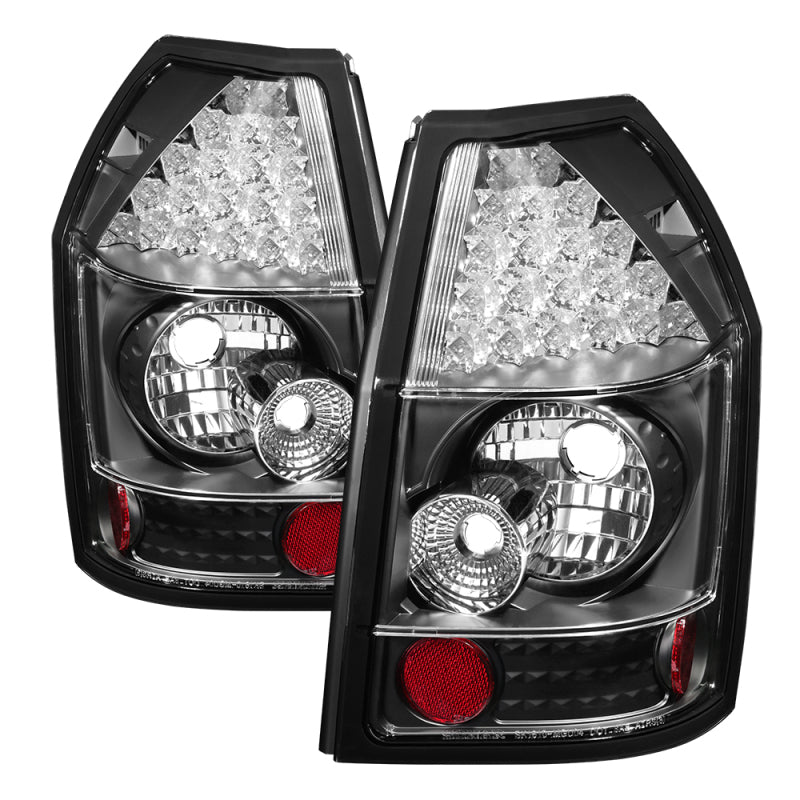 Spyder Dodge Magnum 05-08 LED Tail Lights Black ALT-YD-DMAG05-LED-BK-Tail Lights-SPYDER-SPY5002365-SMINKpower Performance Parts