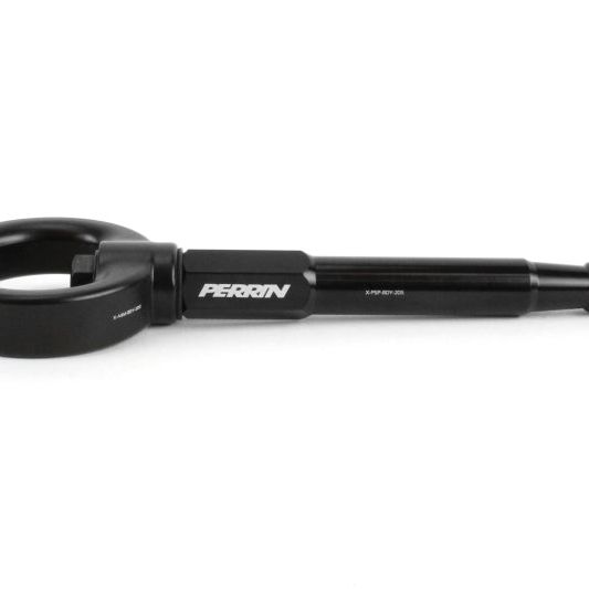 Perrin 15-19 Subaru WRX/STI Tow Hook Kit (Rear) - Black - SMINKpower Performance Parts PERPSP-BDY-252BK Perrin Performance