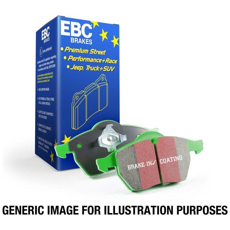 EBC 14+ Audi A3 1.8 Turbo Greenstuff Front Brake Pads-Brake Pads - Performance-EBC-EBCDP22150-SMINKpower Performance Parts