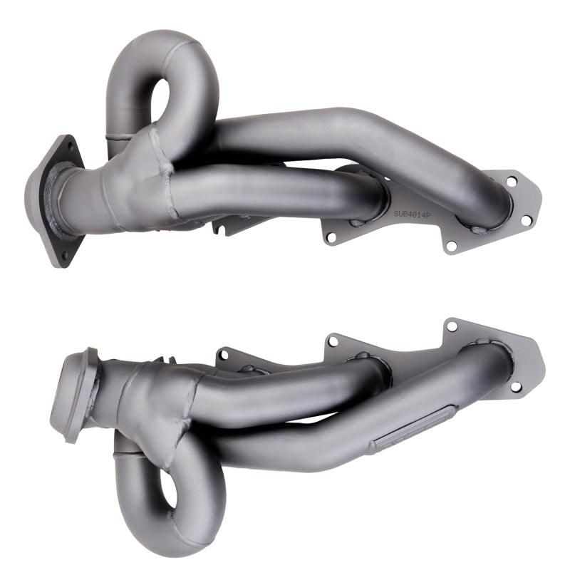 BBK 14-18 GM Truck 5.3/6.2 1 3/4in Shorty Tuned Length Headers - Titanium Ceramic - SMINKpower Performance Parts BBK4047 BBK