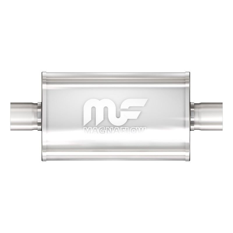 MagnaFlow Muffler Mag SS 14X5X8 3X3 C/C-Muffler-Magnaflow-MAG12219-SMINKpower Performance Parts