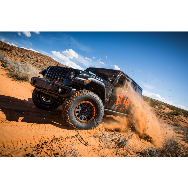 Fox 18-Up Jeep JL 2.5 Performance Series 10.2in. Smooth Body Piggyback DSC Rear Shock 0-1.5in. Lift-Shocks and Struts-FOX-FOX883-26-053-SMINKpower Performance Parts