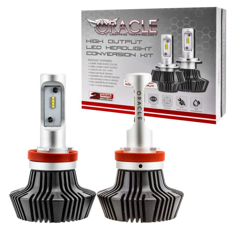 Oracle H11 4000 Lumen LED Headlight Bulbs (Pair) - 6000K - SMINKpower Performance Parts ORL5235-001 ORACLE Lighting