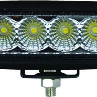 Hella Value Fit Mini 6in LED Light Bar - Flood Beam Pedestal-Light Bars & Cubes-Hella-HELLA357203001-SMINKpower Performance Parts