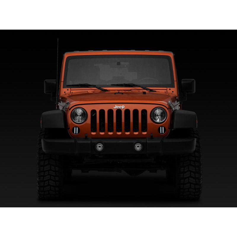 Raxiom 07-18 Jeep Wrangler JK Axial Series LED Front Turn Signals (Smoked) - SMINKpower Performance Parts RAXJ119943 Raxiom