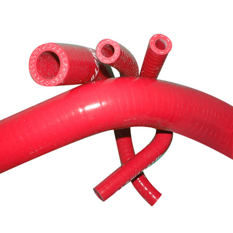 Mishimoto 88-91 Honda Civic Red Silicone Hose Kit-Hoses-Mishimoto-MISMMHOSE-CIV-88RD-SMINKpower Performance Parts