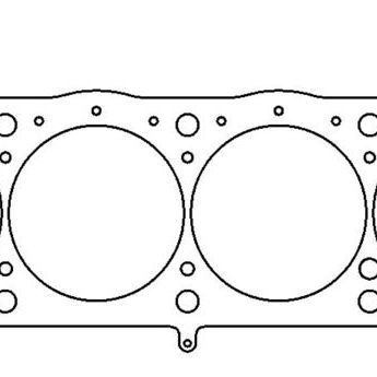 Cometic Ford 289/302/351 4.03in NONSVO .040 thick MLS Head Gasket-Head Gaskets-Cometic Gasket-CGSC5511-040-SMINKpower Performance Parts