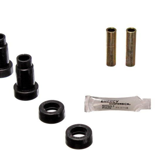 Energy Suspension 79-85 Mazda RX7 / 79-82 626/MX6 Black Front Control Arm Bushing Set (Must reuse ex-Bushing Kits-Energy Suspension-ENG11.3101G-SMINKpower Performance Parts