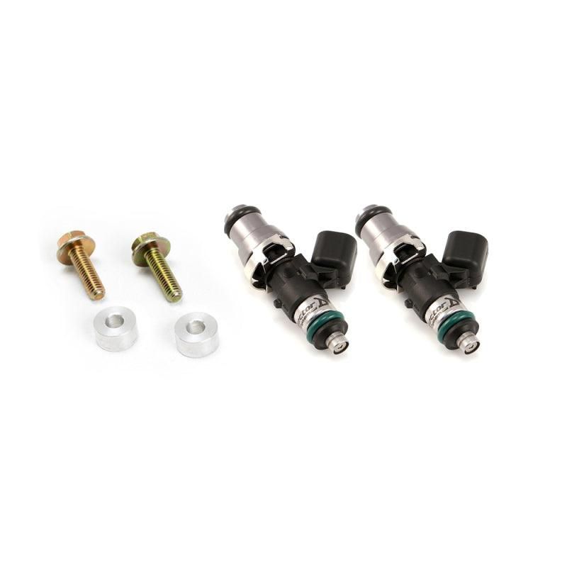 Injector Dynamics ID1300-XDS Fuel Injectors Polaris RZR 14mm Grey Adapter Top (Set of 2) - SMINKpower Performance Parts IDX1300.16.01.48.14.2 Injector Dynamics