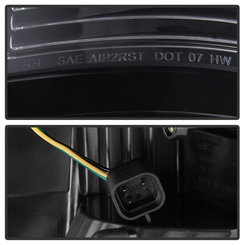 xTune 13-18 Dodge Ram 1500 LED Tail Lights - Black (ALT-ON-DRAM13V2-LBLED-BK)-Tail Lights-SPYDER-SPY9041013-SMINKpower Performance Parts