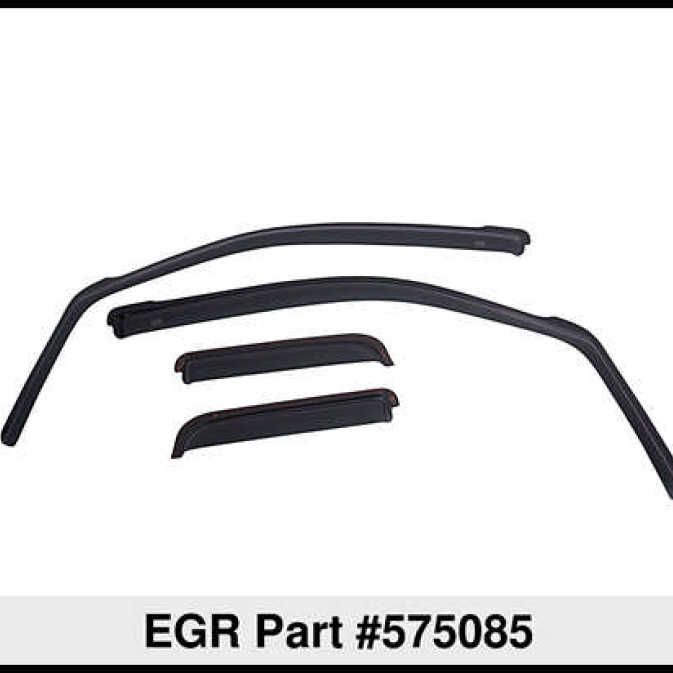 EGR 16-17 Toyota Tacoma In-Channel Window Visors - Matte (575085) - SMINKpower Performance Parts EGR575085 EGR