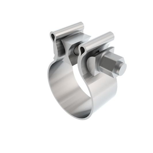 Borla 2in T-304 Stainless Steel AccuSeal Single Bolt Band Clamp-Clamps-Borla-BOR18302-SMINKpower Performance Parts