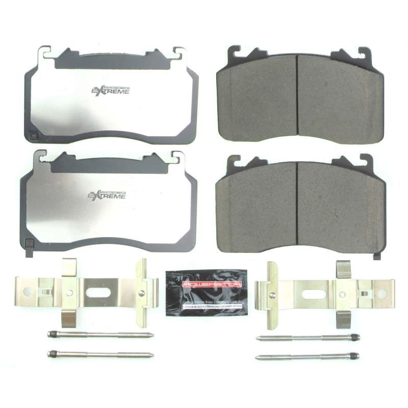 Power Stop 2020 Ford Mustang Front Z26 Extreme Street Brake Pads w/Hardware - SMINKpower Performance Parts PSBZ26-2267 PowerStop
