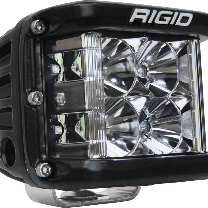 Rigid Industries D-SS - Flood - Single - Black Housing-Light Bars & Cubes-Rigid Industries-RIG261113-SMINKpower Performance Parts