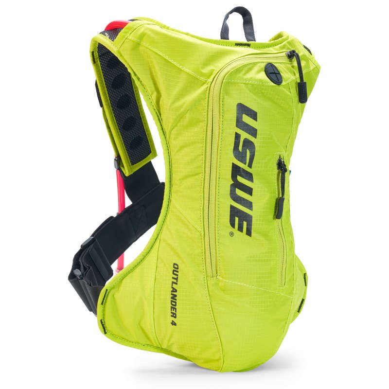 USWE Outlander Hydration Pack 4L - Crazy Yellow-Bags - Hydration Packs-USWE-USW2041002-SMINKpower Performance Parts