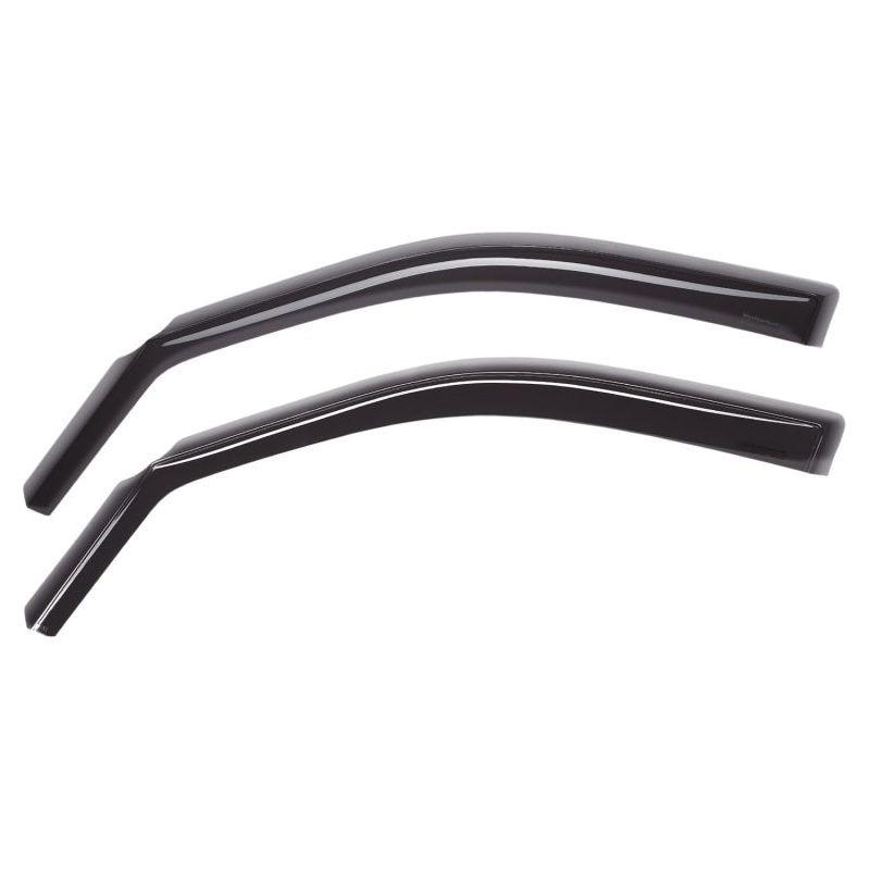 WeatherTech 07-13 BMW X5 Front Side Window Deflectors - Dark Smoke - SMINKpower Performance Parts WET80437 WeatherTech