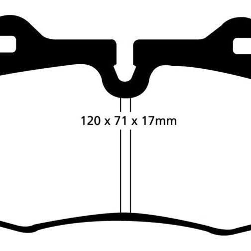 EBC 94-99 BMW M5 3.8 (E34) Redstuff Front Brake Pads-Brake Pads - Performance-EBC-EBCDP31032C-SMINKpower Performance Parts