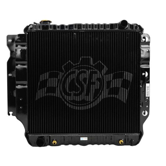 CSF 87-02 Jeep Wrangler 2.5L OEM Plastic Radiator-Radiators-CSF-CSF2578-SMINKpower Performance Parts