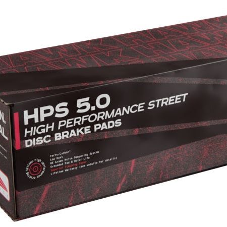 Hawk 07-11 Audi S6 HPS 5.0 Rear Brake Pads - SMINKpower Performance Parts HAWKHB553B.652 Hawk Performance